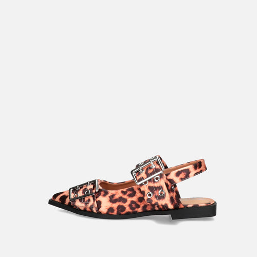 Flats Gigi leopard print