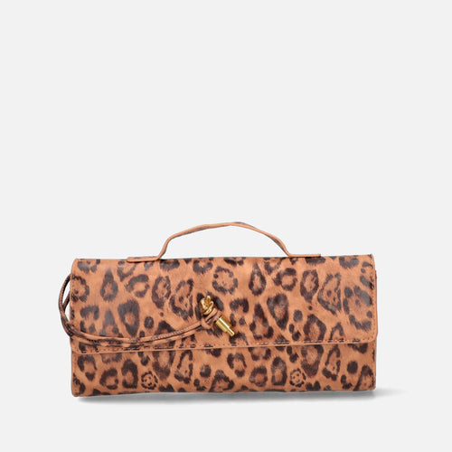 Clutch Felicitá leopard print