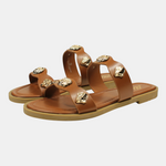 Sandalias Riviera Camel