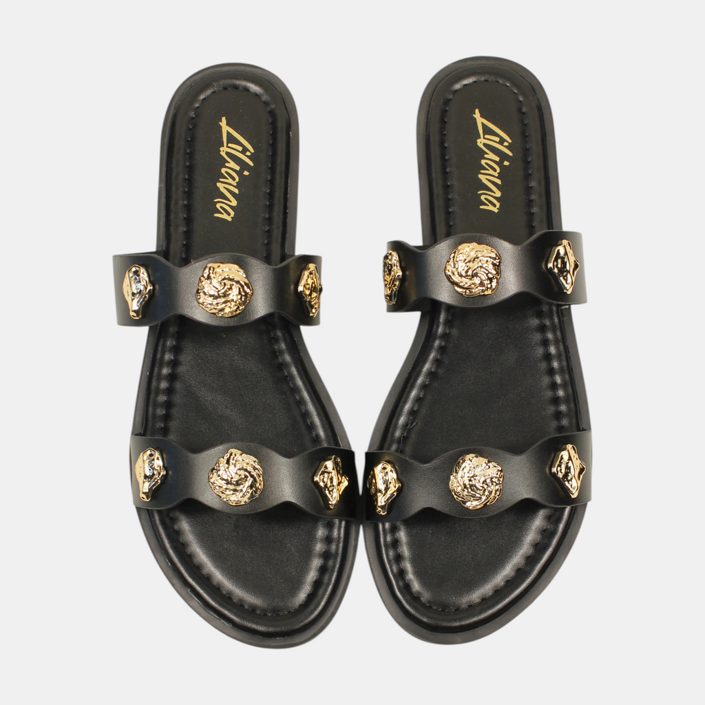 Sandalias Riviera Negro