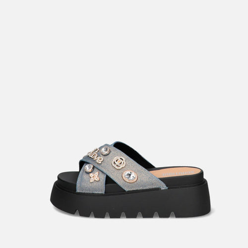 Sandalias Wynn denim