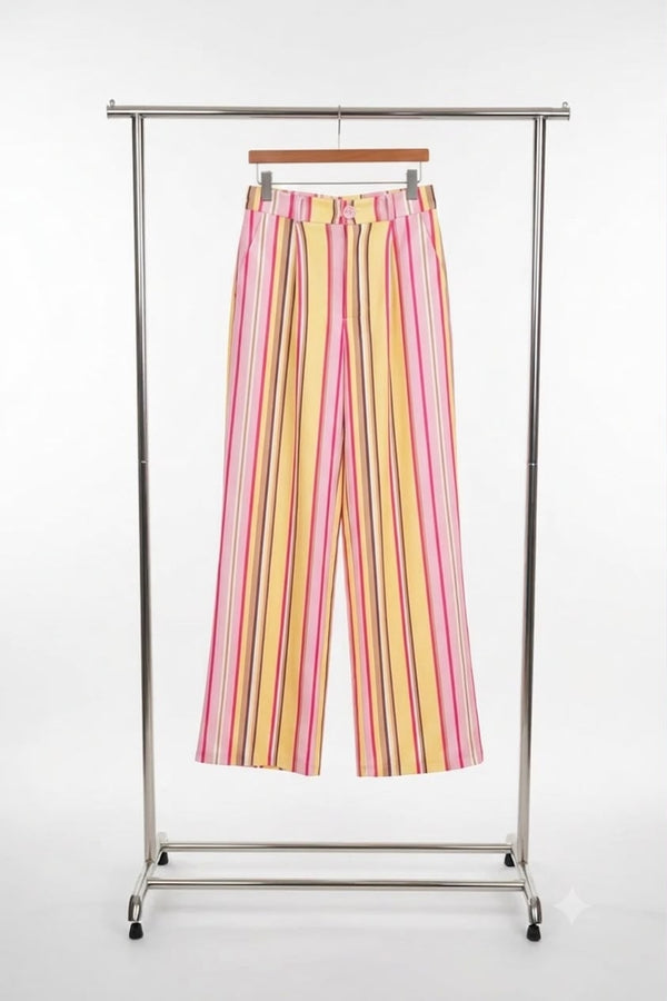 Pantalón Capri Rosa