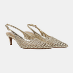 Zapatillas Clara Dorada