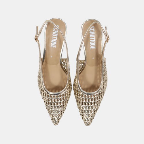 Zapatillas Clara Dorada