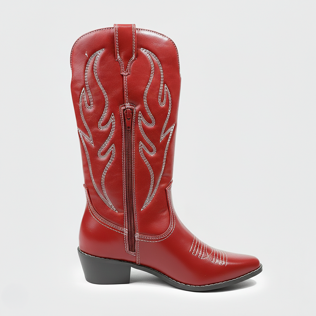 Botas Catalina Rojo