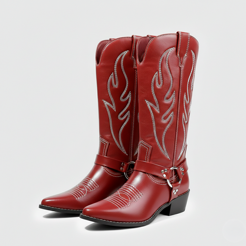 Botas Catalina Rojo