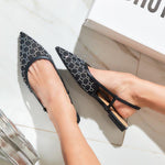Flats Jackie negros