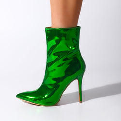 Botines Mirror verde SCHUTIQUE SHOES