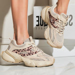 Tenis Instict leopard print