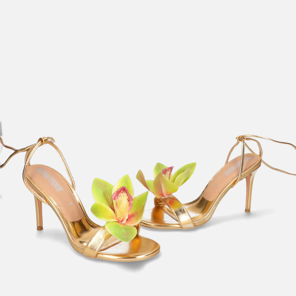 Zapatillas Magnolia doradas
