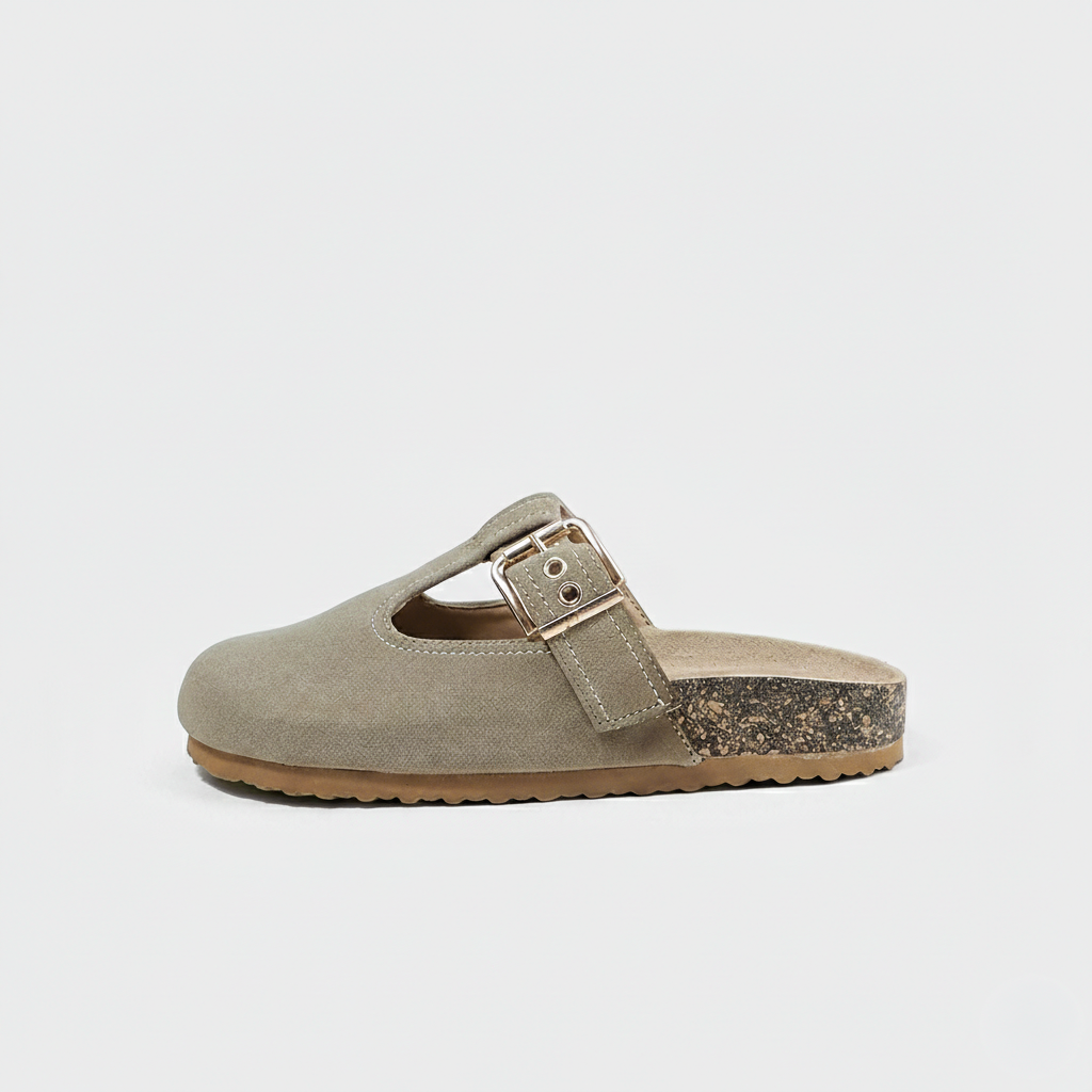 Mules Gaia Taupe