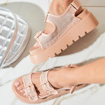 Sandalias Jackie nude