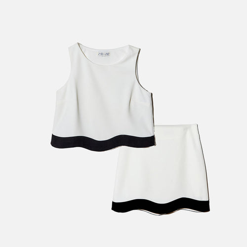 Set Wave blanco