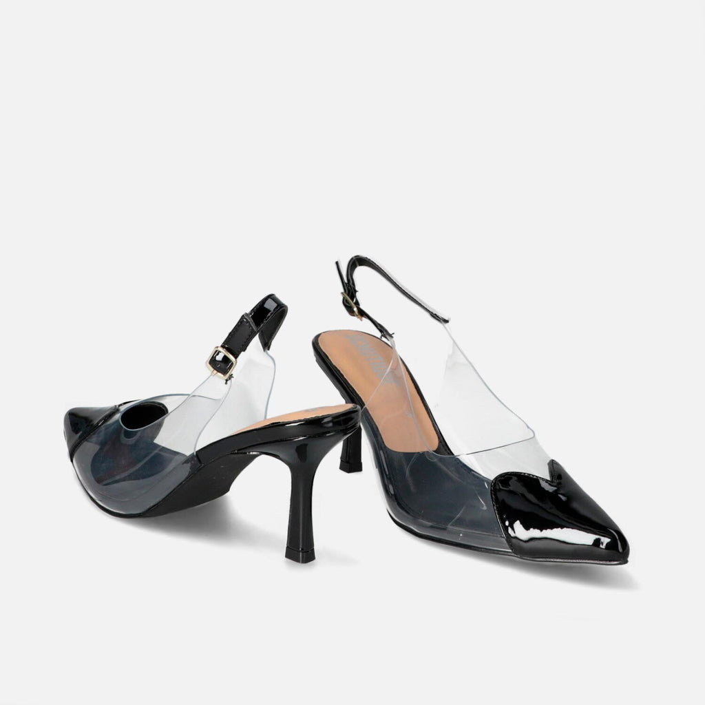 Zapatillas Love me negras