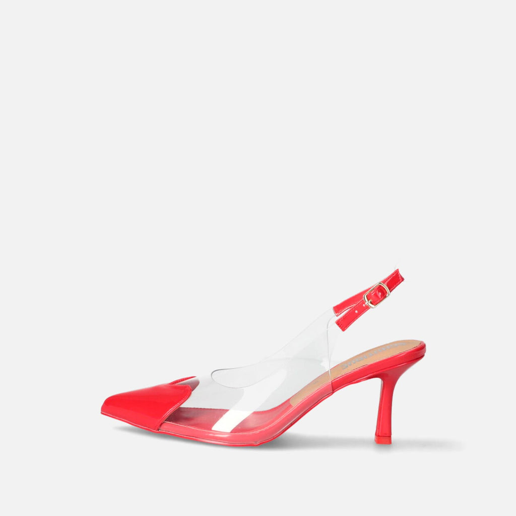 Zapatillas Love me rojas