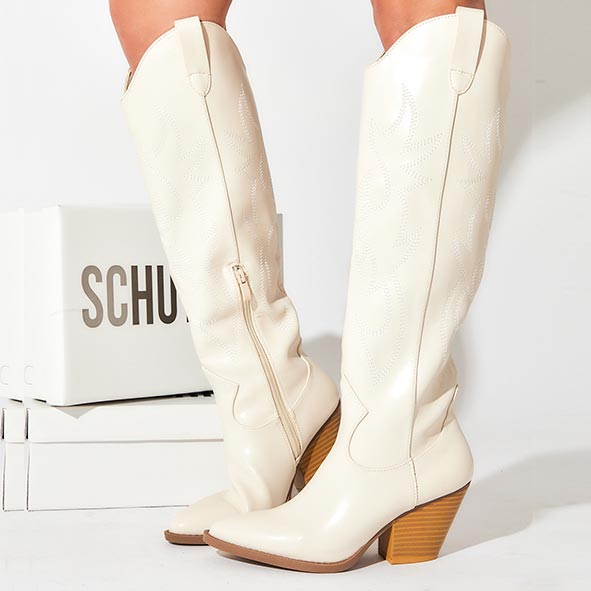 Botas West blancas