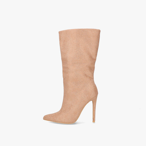 Botines Camila nude