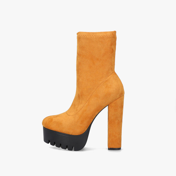 Botines Gaga 2.0 cafés